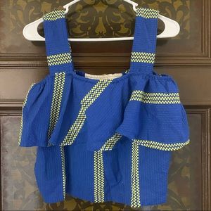 Ace and Jig Frances top in Majorelle